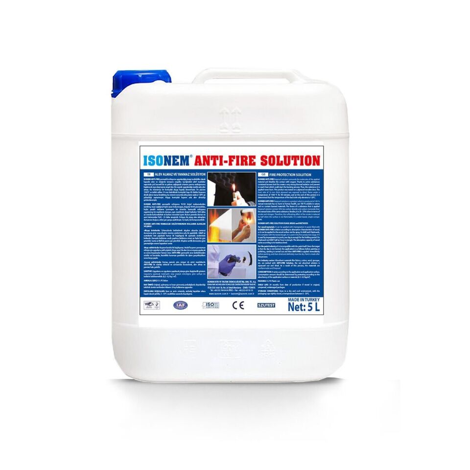 İSONEM ANTI-FIRE SOLUTION Alev Almaz ve Yanmaz Solüsyon
