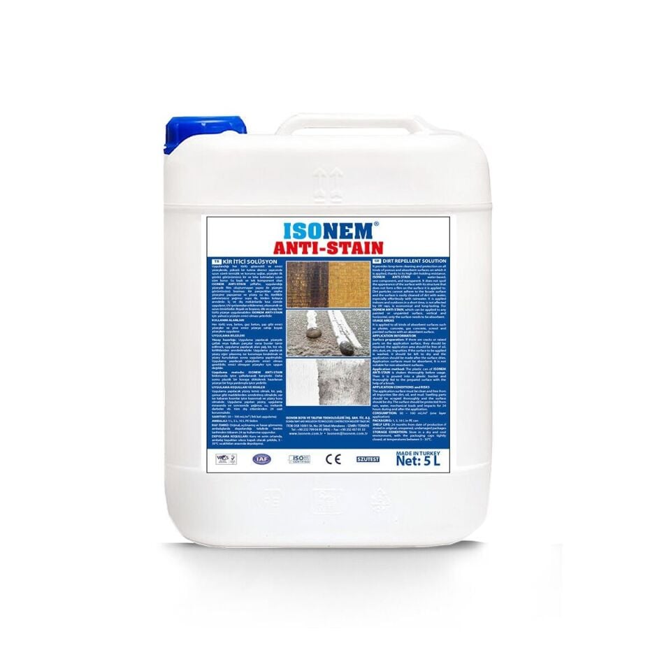 İSONEM ANTI-STAIN Kir İtici Solüsyon