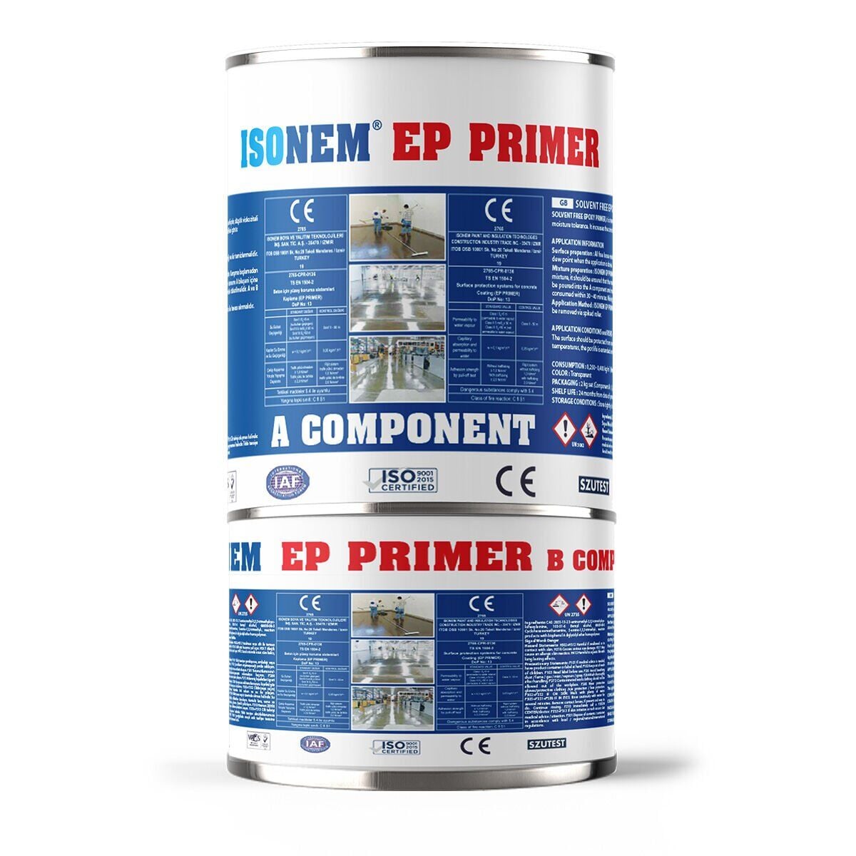 İSONEM EP PRIMER Solventsiz Epoksi Astar 2 KG