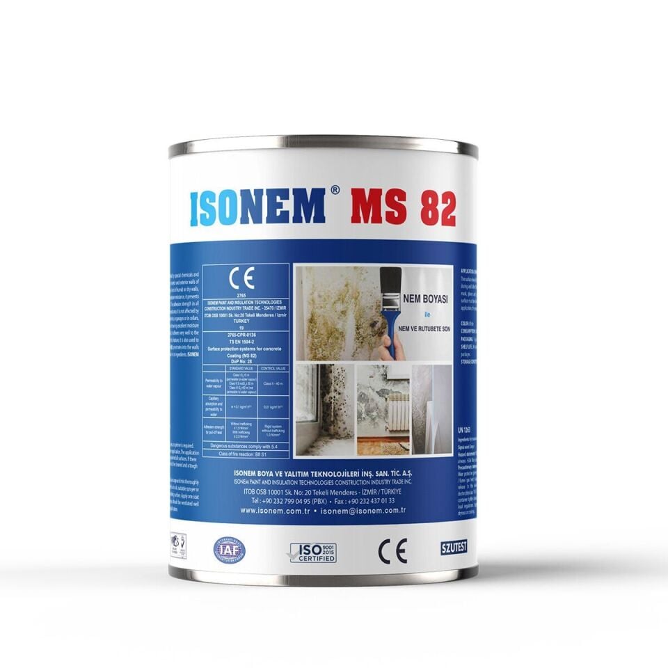 İSONEM MS 82 Nem ve Rutubet Boyası 5 KG