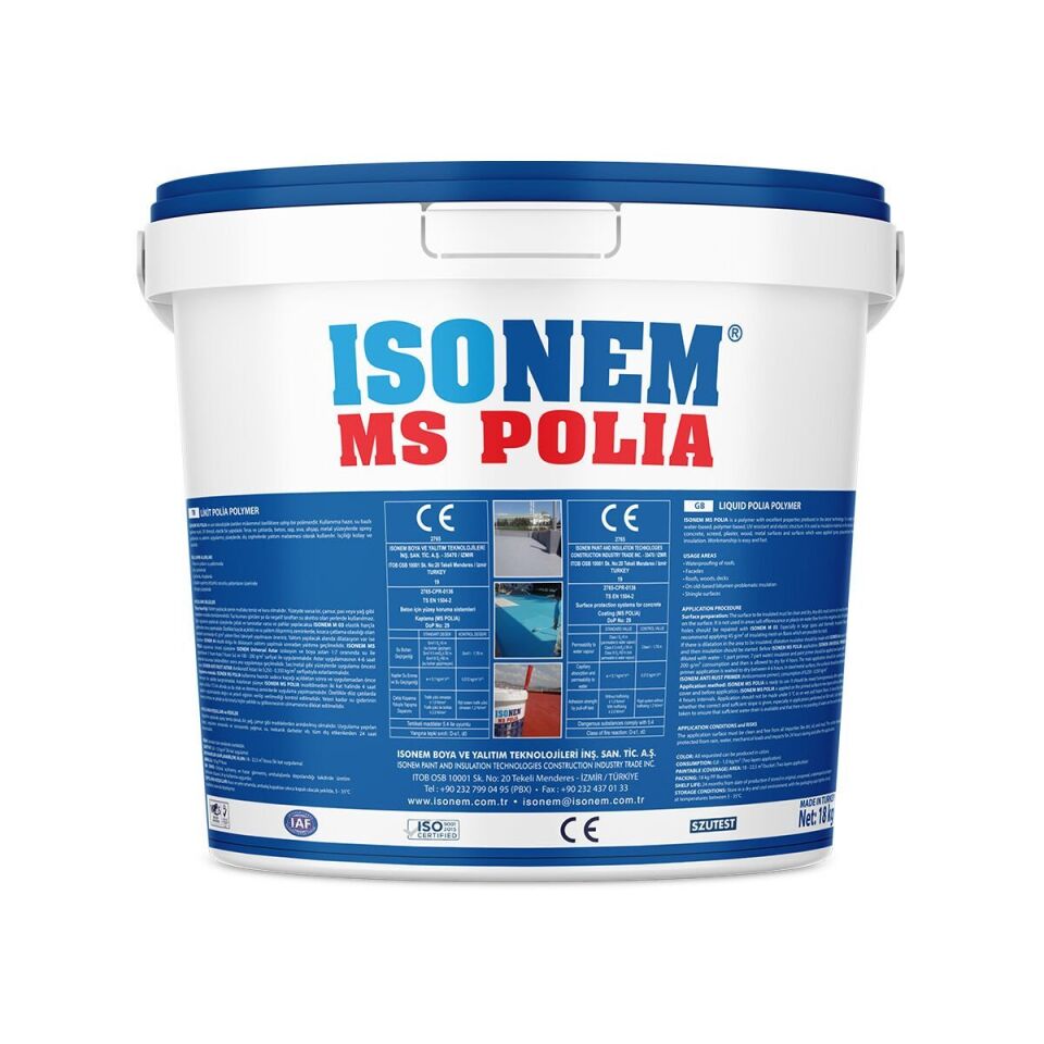 İSONEM MS POLIA Likid Polia Su Yalıtımı 10 KG