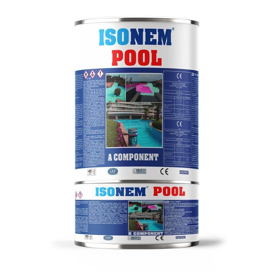 İSONEM POOL Havuz Boyası 4,5 KG mavi
