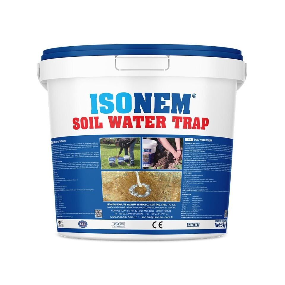 İSONEM SOIL WATER TRAP Toprak Su Tutucu 5KG