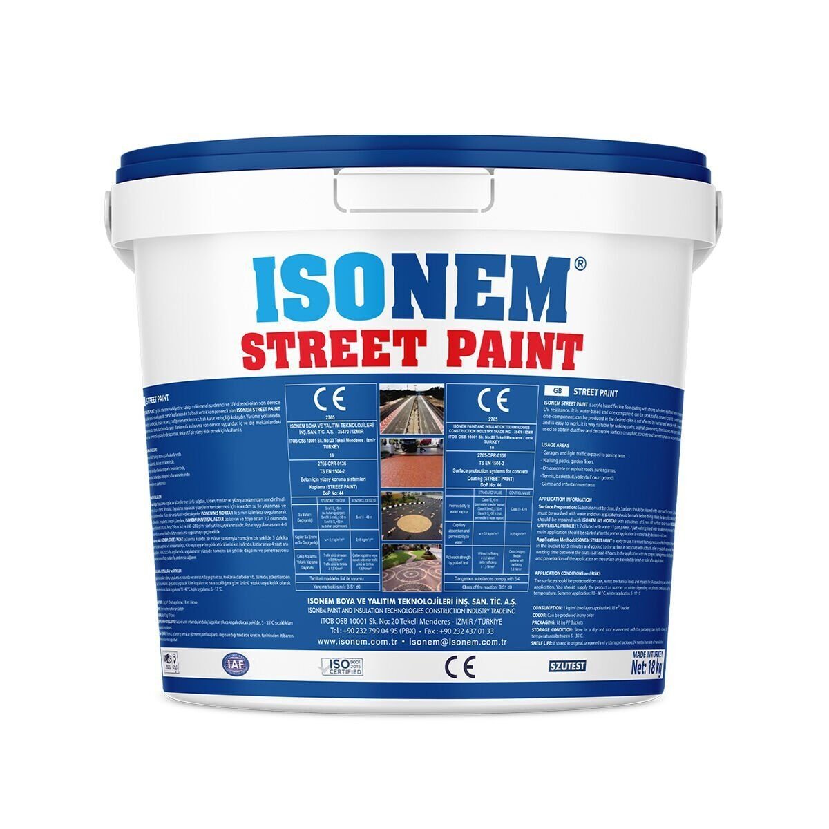 İSONEM STREET PAINT Beton Zemin Boyası