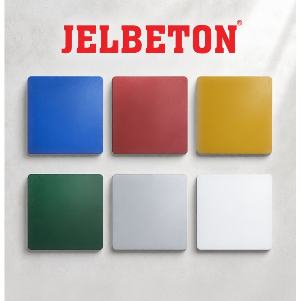 İSONEM JELBETON Çimento Esaslı Kendiliğinden Yayılan Renkli JelBeton