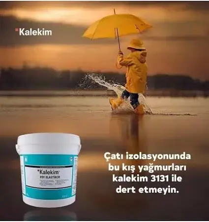 KALEKİM 3131 ELASTİKOR 20 KG Elastomerik Reçine Esaslı UV Dayanımlı Su Yalıtım Malzemesi