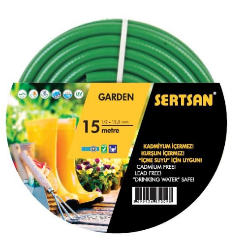 Sertsan 1/2 Garden Hortum 15 Metre